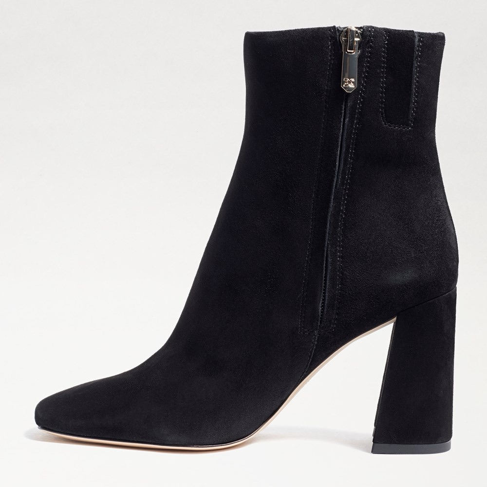 NWT SAM EDELMAN CODIE ANKLE BLACK BOOTIE Sz 6 (NO original box) - Picture 6 of 13